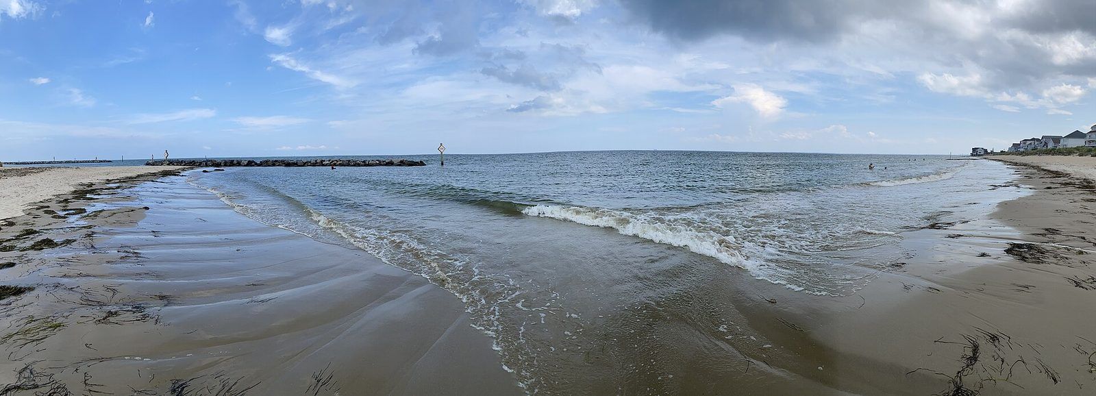 Salt Ponds Public Beach - Hampton - Virginia - pano - 2022-07-07