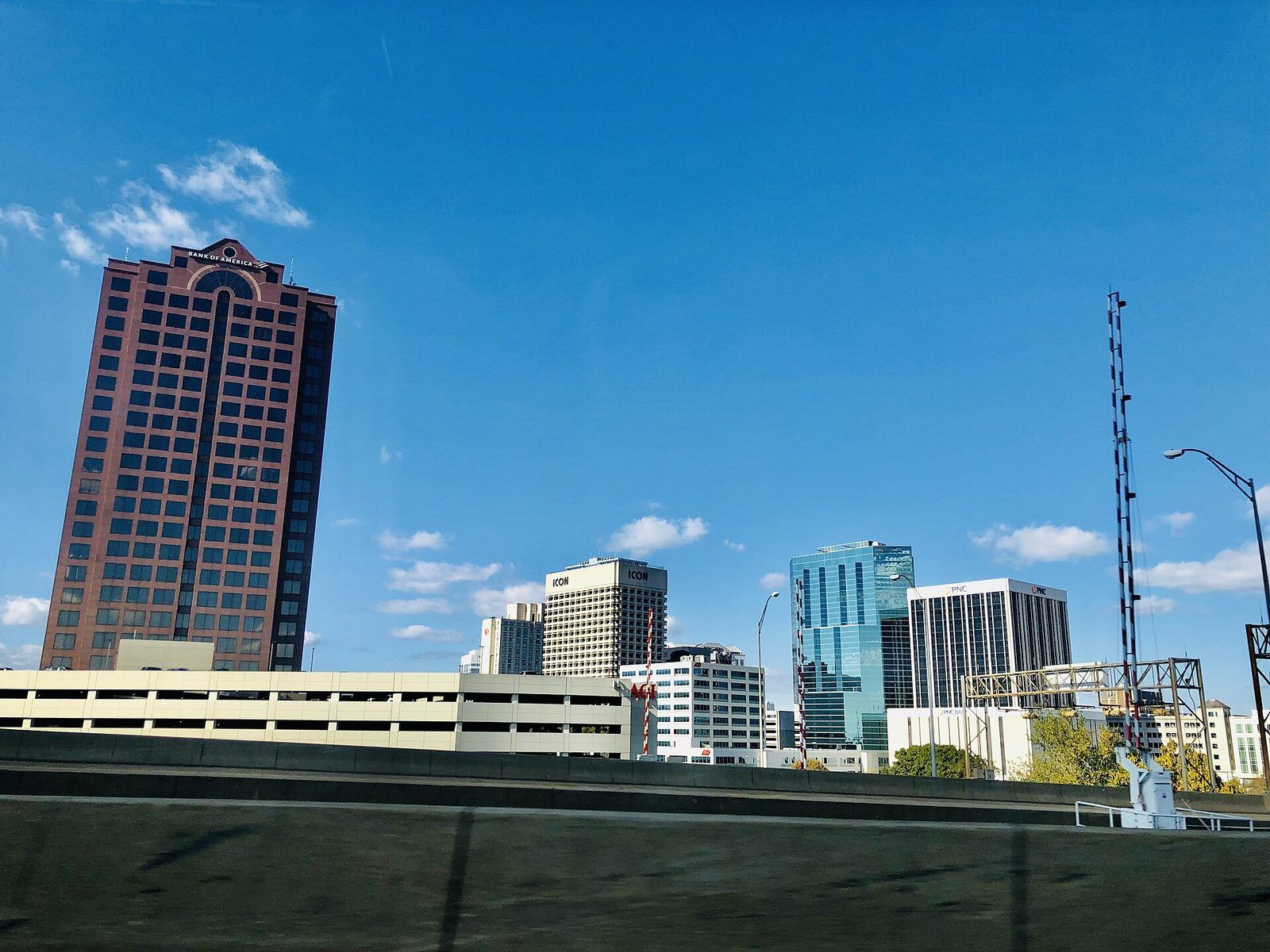 Downtown Norfolk skyline