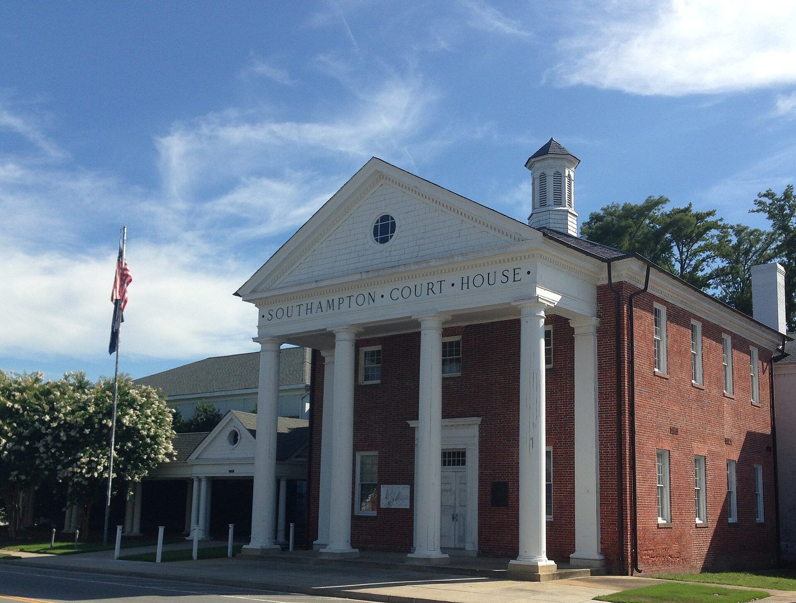 Southampton VA courthouse