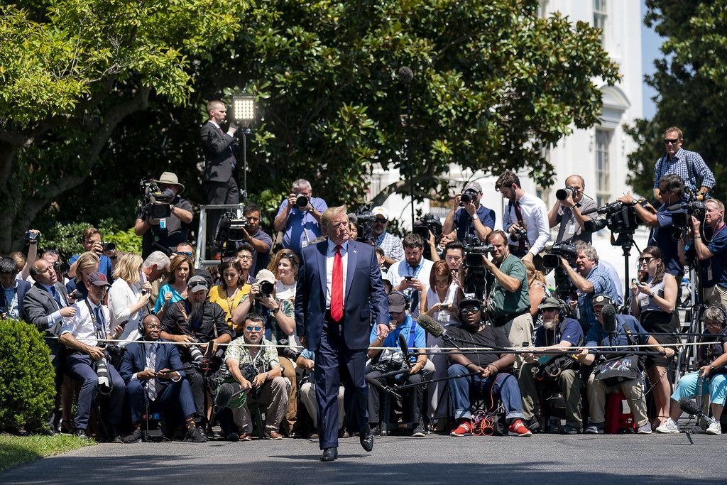 President Trump Returns from Williamsburg, Virginia
